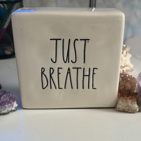Rae Dunn Other - Rae Dunn Collection - Just Breathe ceramic
